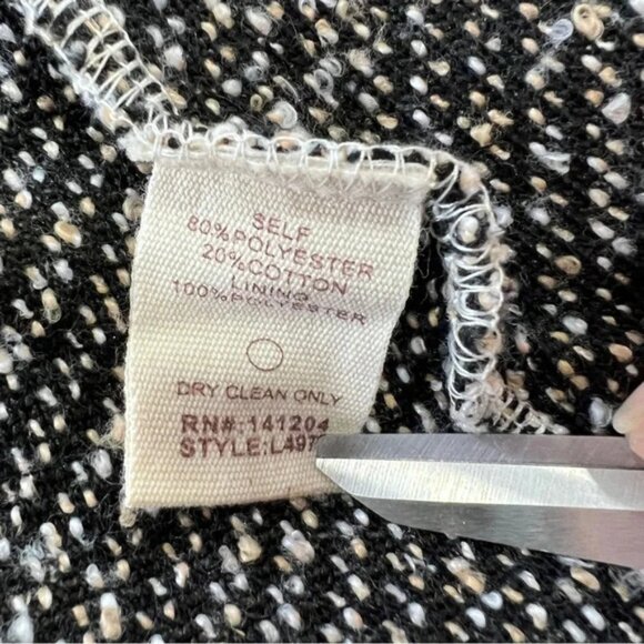 Hem & Thread Womens Beige Sherpa Jacket/Cardigan Size Large - Picture 6 of 6